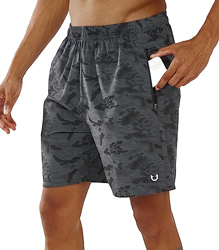 NORTHYARD Men's Athletic Running Shorts Quick Dry Workout Shorts Lightweight Sports Gym Basketball 7"/ 9"/ 5" Tennis Hiking