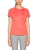 Rundhalsausschnitt adidas Damen Designt to Move T-Shirt, Orange (Orange Bk2714), M