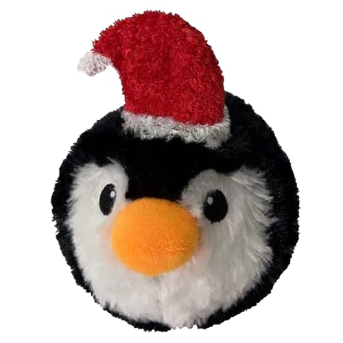 Pet Lou Holiday Plush Pet Toys for Dogs with Squeakers and Crinkle Petlou CHR Crinkle Dog Toys for