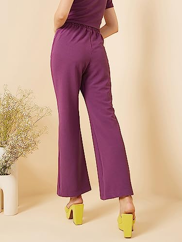 Image of Rare Women's Spandex Classic Regular Solid Casual Pants