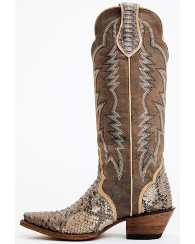 Idyllwind Women's Triad Exotic Python Western Boot Snip Toe - Beiwsp22l33