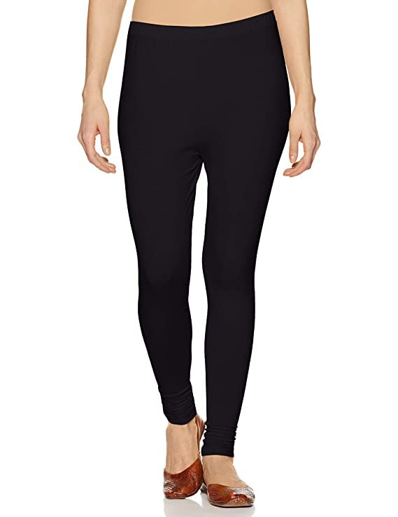 Kavmart FALTU WEAR Tailored Cut & Classic Fit Super Stretchable Cotton Elastane Fabric Churidar Leggings for Women