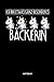 Notizbuch: Lustiges Einhorn Bäcker Notizbuch mit Punktraster. Tolle Bäckerin Zubehör & Bäckerei Geschenk Idee.