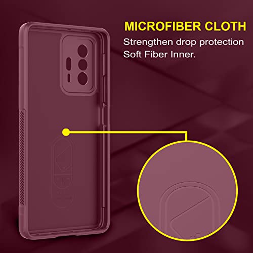 Image of Amazon Brand - Solimo Cover for Mobile Phone (Silicone Plum)