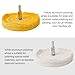 Unicaravan Aluminum Wheel Polishing Kit for Drill Buffing Wheel for Car Motorcycle Wheel Rim Manifold Polishing for Stainless Steel Chrome Wood Plastic Ceramic Glass Woods Machine Jewelry etc 6PCS