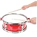 OFFSCH Snare Drum with Drumsticks Musical for Lightweight Durable for Boys and Ages Develops Music Skills Parent Bonding