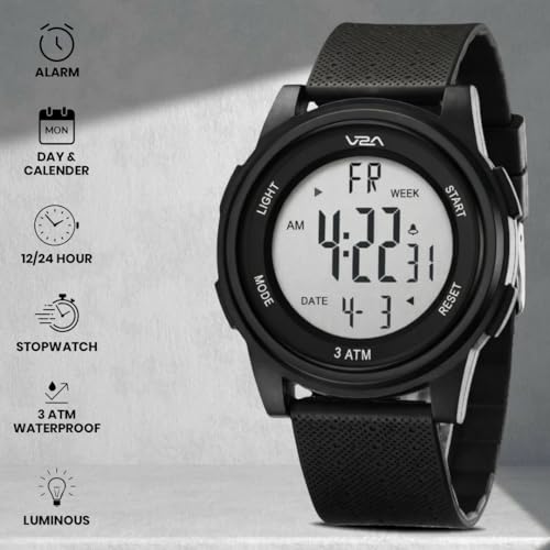 Image of V2A Nova X 2810 Digital Watch for Kids & Teens | Large Easy-Read Display | Alarm Stopwatch Backlight | TPU Sport Strap | 30M Water Resistant | Boys Girls Everyday Watch