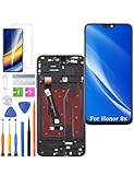 Screen Replacement for Honor 8X Original Display, JSN-L23 JSN-L11 JSN-L21 LCD Touch Panel Display Digitizer Assembly Repair Parts with Kit（Black with Frame） ﻿