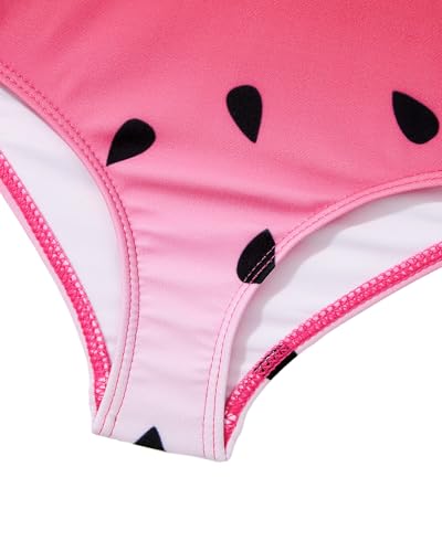 Image of Century Star Girls Bathing Suit One Piece Swimsuit for Kids Cute Bow Striped Swimwear for 4-13 Years
