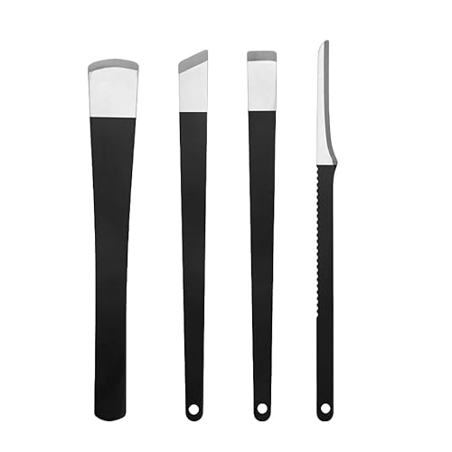 4点セット ペディキュアセット 爪切りツール、角質除去器 とうもろこし切り器 角質スクレーパー トリマー刃 爪ケア用