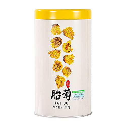 TenFu's TEA Chrysanthemum Tea, TongXiang Tai Ju, Ju Hua Loose Leaf Tea, 3.5oz/100g