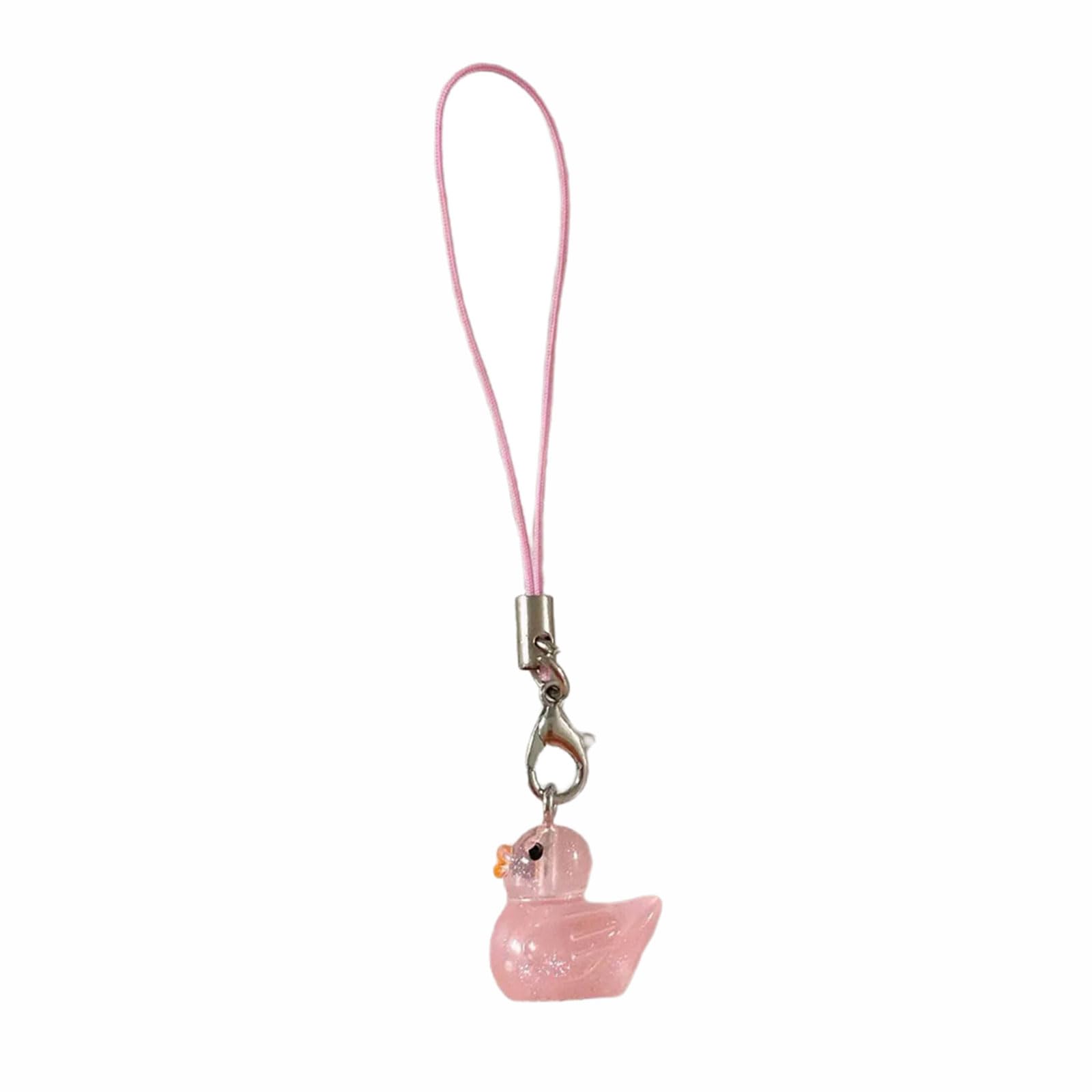 NEWFT Charm Fluorescent Keychain Charm Pendant Sturdy Acrylics Portable Phone Hanging Ornament for All Ages Outfits