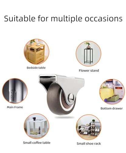 El mejor review de Ruedas fijas para muebles Top cinco. 47 Imagen adicional