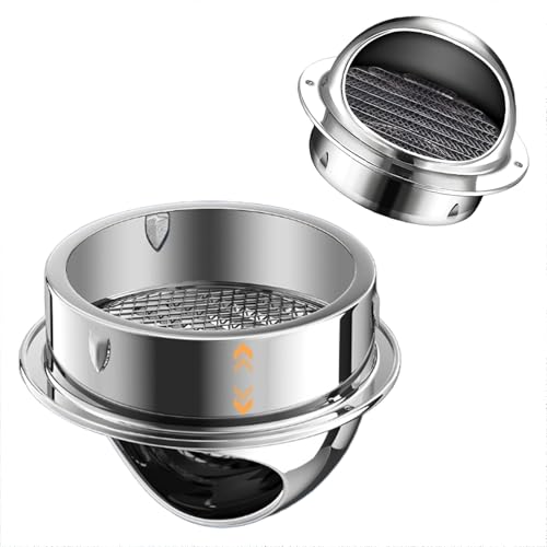 Sombrerete Chimenea,Rejilla de Ventilación Para Secadora 170mm 180mm 190mm 200mm 250mm 300mm Tapa Para Salida de Humos,Para Protección Para Desagüe,Recirculación de Aire(130mm/5in)