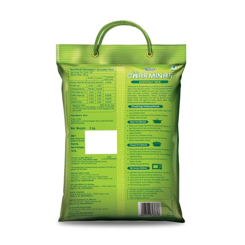 Image of Kohinoor Charminar Everyday Rice 5Kg | Daily Use Basmati Rice