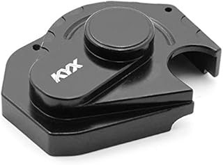 KYX Racing Alloy CNC Machined Transmission Cover Gearbox Housing Plate Gearbox Shell Cover Upgrades Parts Accessories for 1/24th Scale RC Crawler Car Axial SCX24 Deadbolt