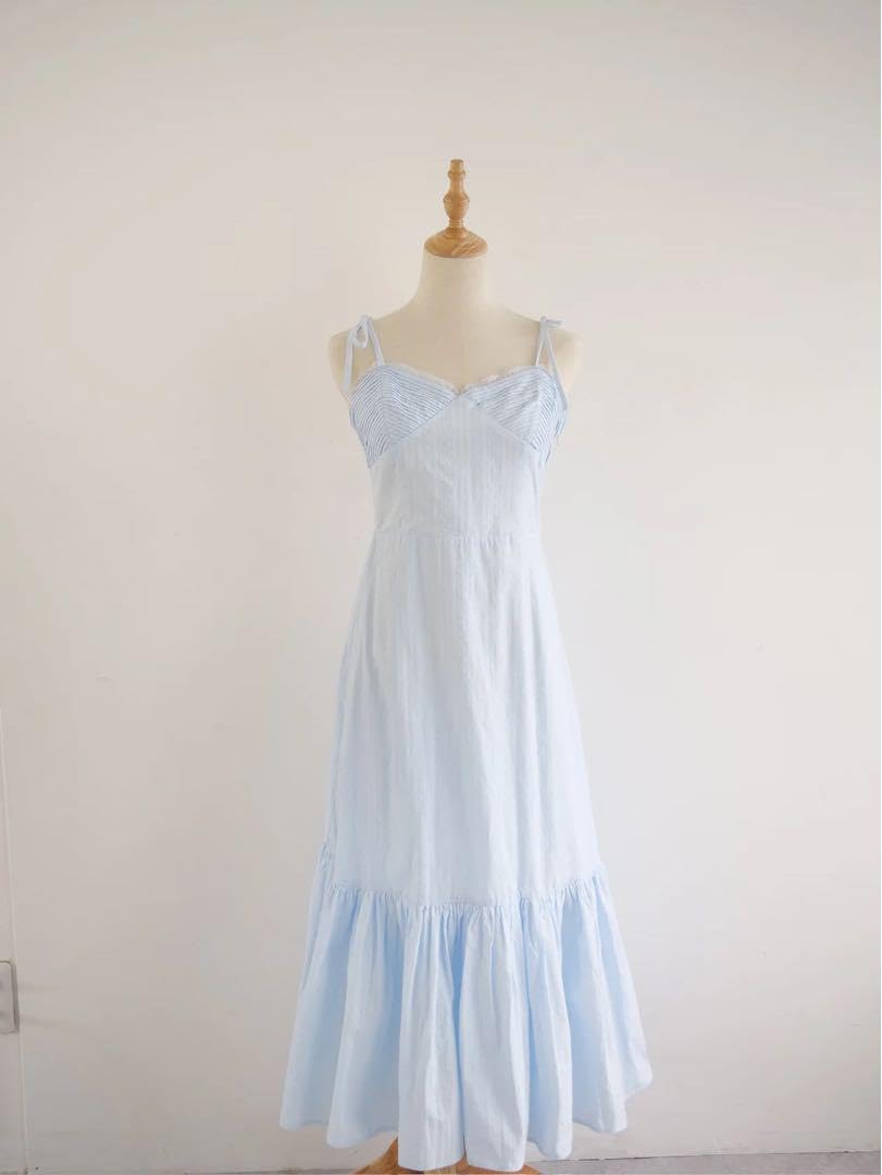 ワンピース muguet cotton lace tiered cami op Amazon.co.jp: muguet cotton lace tiered cami op フリーサイズ