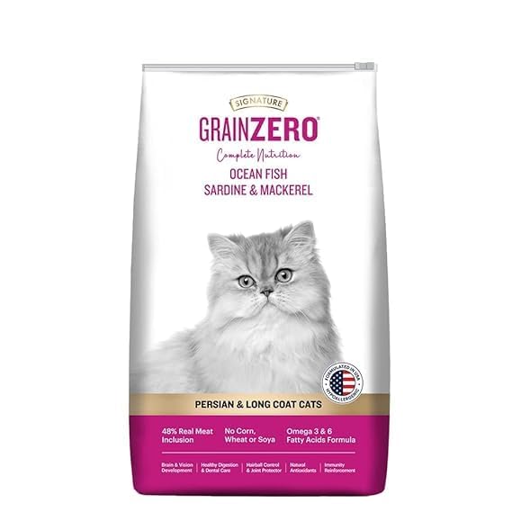 Grain Zero Signature Persian & Long Coat Cat Dry Food, All Life Stages, 3 kg, Sardine & Mackerel Flavor, Formula (B0D4YQCPJW) Amazon Price History, Amazon Price Tracker