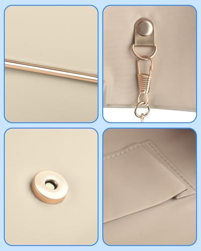 Image of TINDTOP Clutch Purses for Women, PU Leather Formal Evening Bags Shoulder Party Handbags Wedding Cocktail Prom Clutches