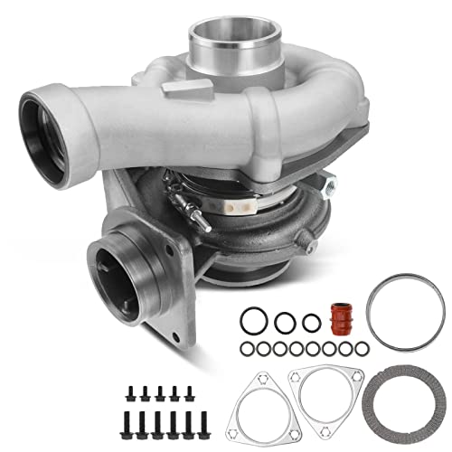 A-Premium Low Pressure Turbo Turbocharger Kit Compatible with Ford F-250/350/450/550 Super Duty 2008 2009 2010 V8 6.4L Diesel Powerstroke Replace # VS2 Turbos