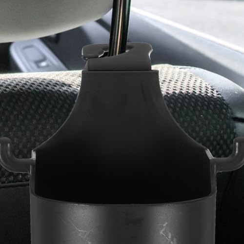 Portavasos para respaldo de auto NUOBESTY 2 piezas negro miniatura 3