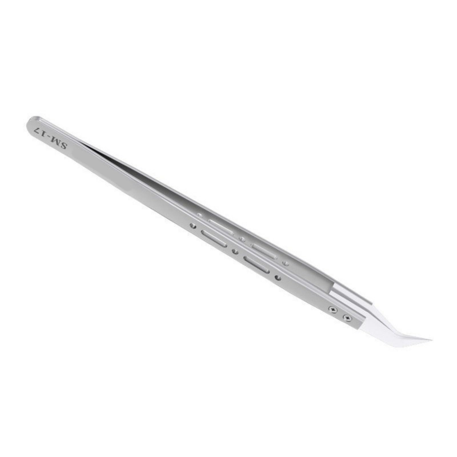 XuQiZZpp Industrial Ceramic Tweezer Precisions Pointed Ceramic Tweezer for Sensitive Components Electronic Repair