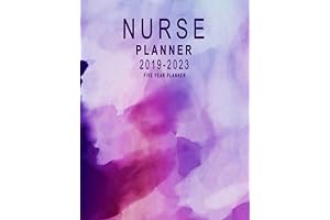 Nurse Planner 2019-2023: Five Year Planner | 2019-2023 Monthly Planner | 60...