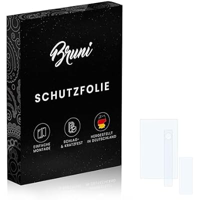 Bruni Screen Protector compatible with Microsoft Xbox One Protector Film, crystal clear Protective Film