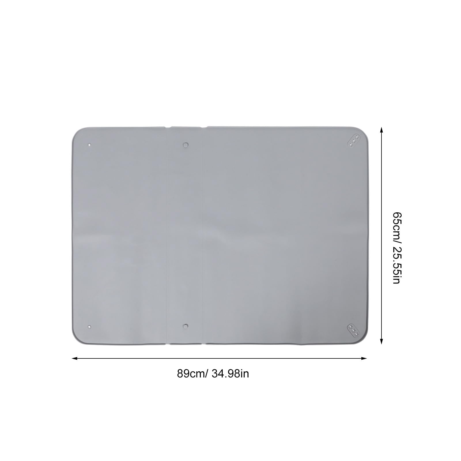 Artibetter Soporte Antideslizante y Resistente a Fugas Plegable de Silicona con Ventosas para Almohadilla de Entrenamiento para Perros Adecuado para Uso en Exteriores y Viajes