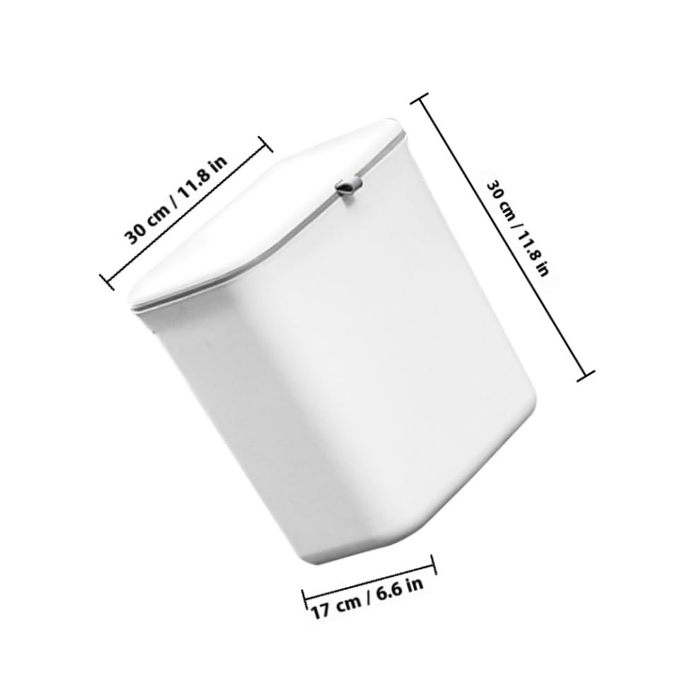 Caneca de basura para cocina con tapa y doble compartimento miniatura 2