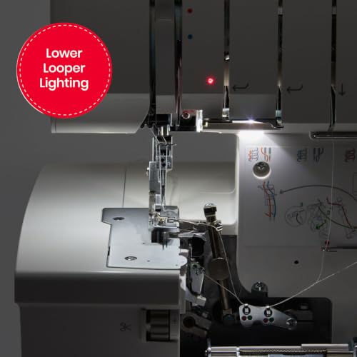 Image of SINGER S0600 Serger Overlock Machine, 4 /3 /2 Thread Capability