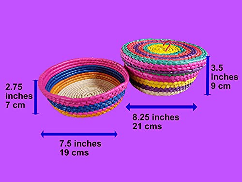 Pack de 3 servilletas mexicanas de tela 100% algodón miniatura 2