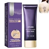 TATTOO CONCEALER,NARBEN CONCEALER TATTOO ABDECKEN CREME, KÖRPER MAKE UP WASSERFEST, WASSERDICHTER MAKE UP HAUT NARBEN CONCEALER FÜR DEN KÖRPER NARBEN, UNSICHTBARER ABDECKSTIFT