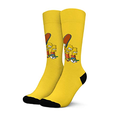 Womens Full Cushioned Crew Sock Funny Fit Cartoon Athletic Socks