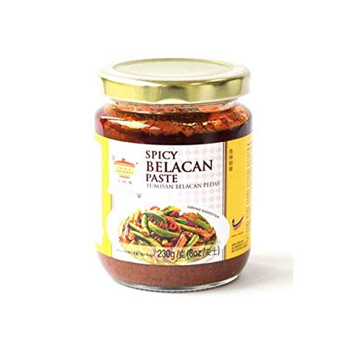 Tean's Gourmet Gourmet Spicy Belacan Paste, 230 g, 11823