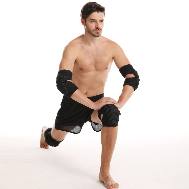 Volleyball Knee Pads for Women & Men, Dance Knee Pad for Women Men Wrestling Knee Pad Wrestling Gear, Crash Pad Roller Skating Gear Knee Protector Soft Knee Pads for Work (X-Large) - Image 2