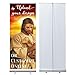 LOJUFAN Stand Up Banner Stand Custom Retractable Banner Stand Banner Holder for Display (24 x 63 inch)