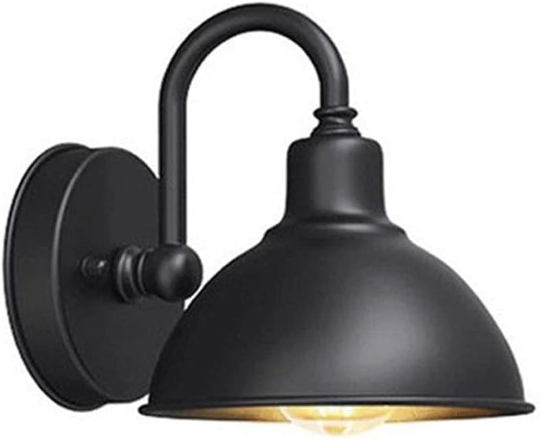 Applique extérieure étanche col de cygne en aluminium pour illuminer votre entrée