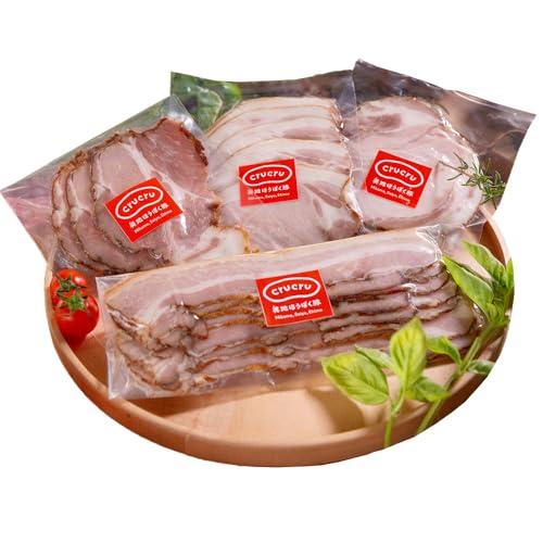 ベーコン・ハム 食べ比べセット 4種類詰め合わせ 各1袋 冷凍 奥地ほうぼく豚 無塩せき 愛媛県 西予市