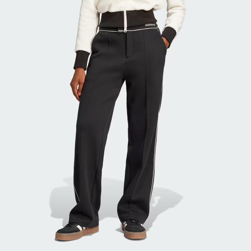adidas Originals Women's Originals Premium Tailored Pants, Black, Sz 2 US