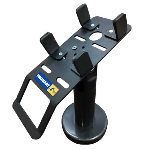 Image of PROMART EDC | POS Machine Rotatable and Adjustable POS Display Stand Cashier Counter Credit Card Machine Display Stand (Black)