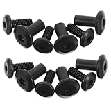 Compatibilité de taille moyenne : adaptés aux vis et écrous de taille moyenne, ces composants sont polyvalents et peuvent être utilisés dans divers projets de meubles et de quincaillerie, raccords à vis, vis métalliques