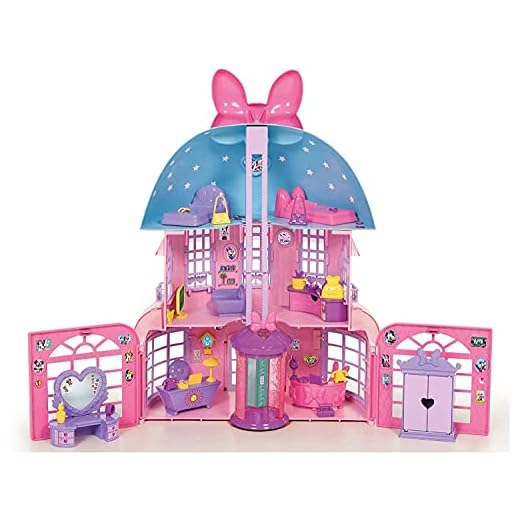 Mimmi Pigg 182592MI4 Disney Junior Mimmi Happy Helpers hus, Rose