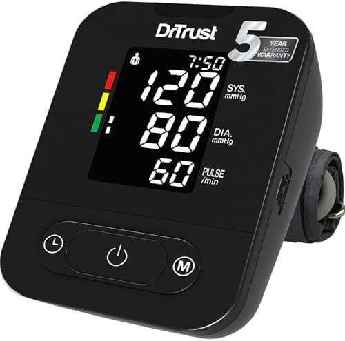 Dr Trust Smart Automatic Digital Blood Pressure Monitor BP Machine 101 (Black)