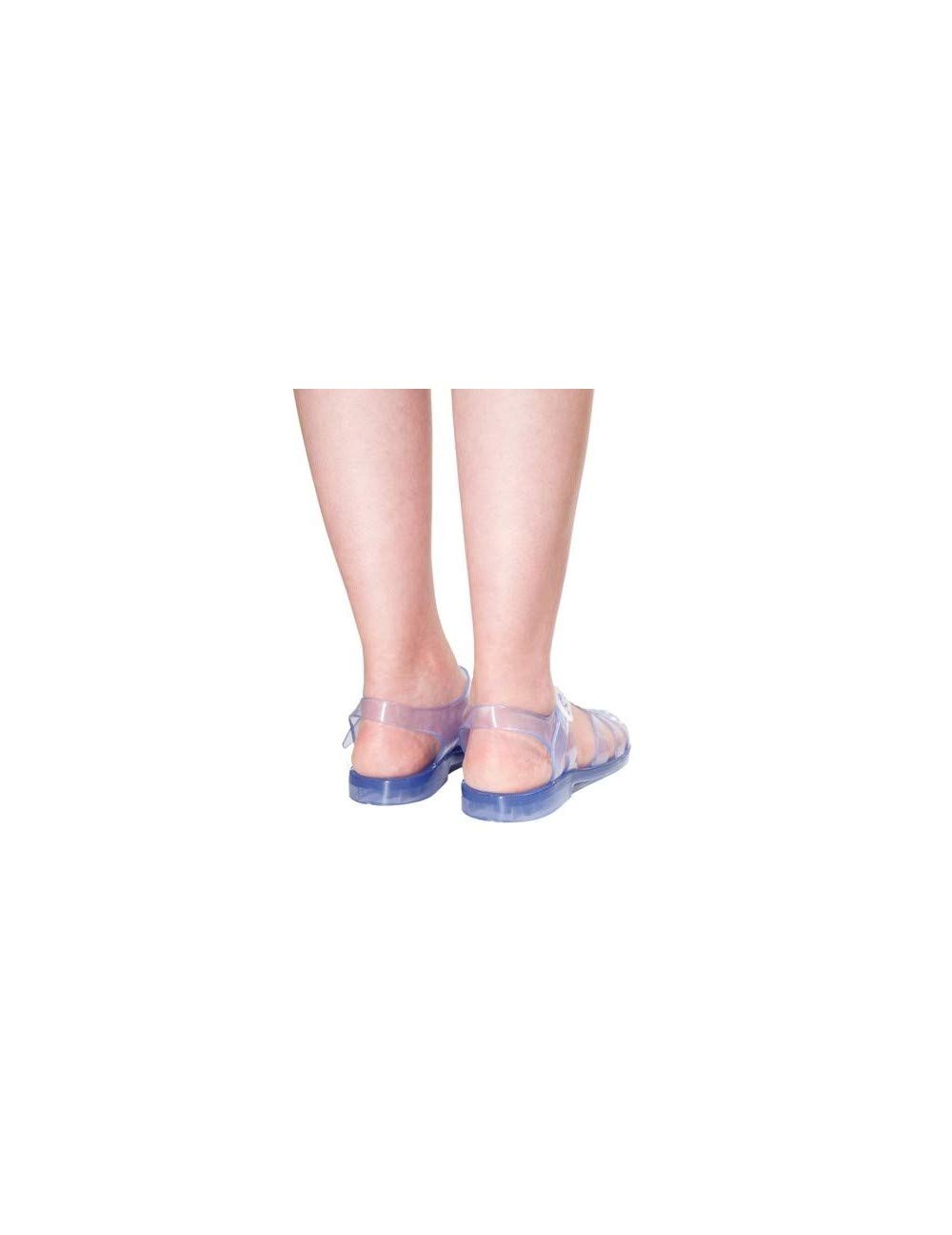 Méduse Chaussures aquatiques adultes de plage - Sandales en plastique Sun Cristal Femme et homme