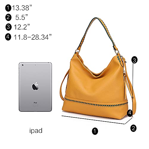 Image of MKF Collection Shoulder Bag for Women, Vegan Leather Top-Handle Crossbody Bag Handbag Purse by Mia K