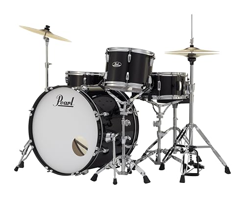 Image of Pearl Roadshow RS525WFC /C31 5-Piece Drum Set, Jet Black