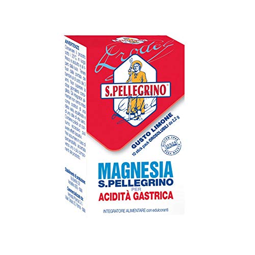 Vemedia Pharma Magnesia S. Pellegrino Integratore Alimentare, 10 Bustine