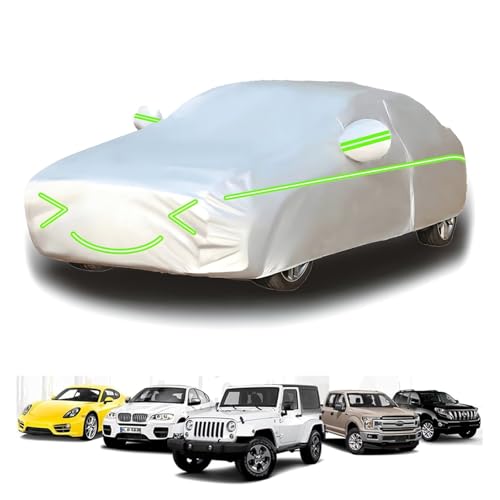 Funda Coche para L𝐚ncia Kappa 1994-2001 (469 x 183 x 146cm),Protección del Medio Ambiente, Cuatro Estaciones, Forro de algodón, a Prueba de Lluvia y Nieve