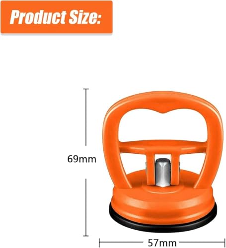 4 Stück Auto Dent Saugnapf Dent Abzieher Dellen Saugnapf Saugheber Vakuumsauger Beulenzieher Auto Dellenzieher Auto Vakuum Saugnapf Saug Heber für Auto Dellen Handy, Glasscheiben, Laptop